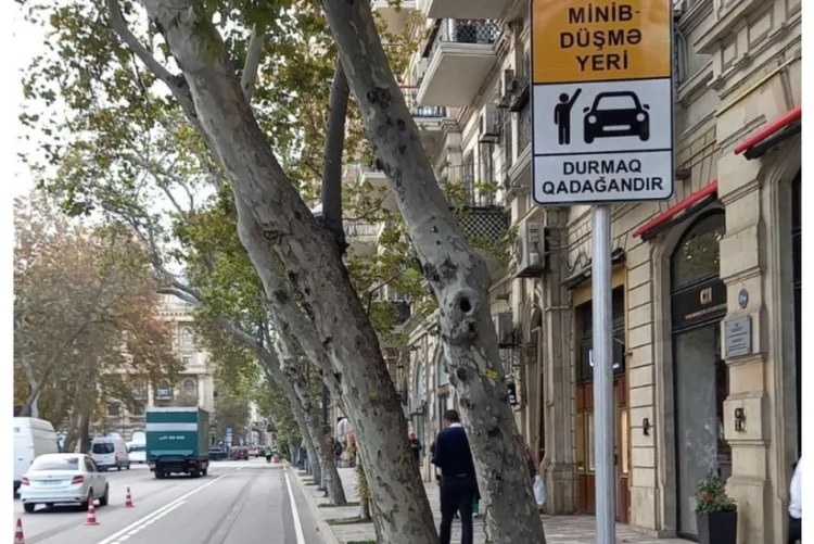 Bakının daha bir küçəsində minib-düşmə yeri yaradıldı