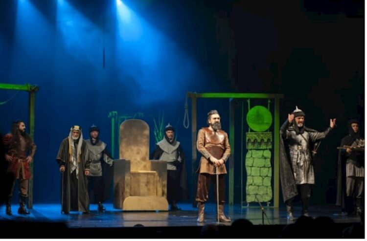 Şəki teatrı “Dar ağacı” tamaşası ilə paytaxt sənətsevərlərinin qonağı olub — FOTOLAR