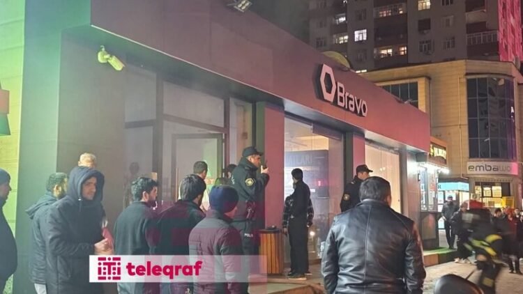 “Bravo”da yanğın baş verdi – FOTO