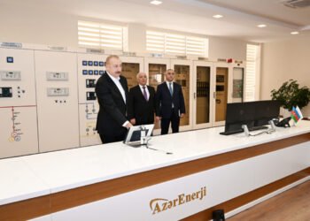 “Xankəndi-1” elektrik yarımstansiyası istismara verildi – FOTOLAR