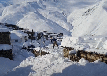 Xınalığa qar yağıb – Faktiki hava