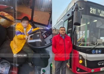 Avtobus sürücüsü uşaq oğurluğunun qarşısını aldı – FOTO