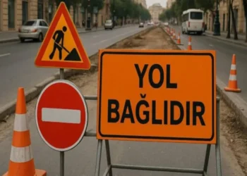 Bakının bu küçəsi gecədən bağlanır