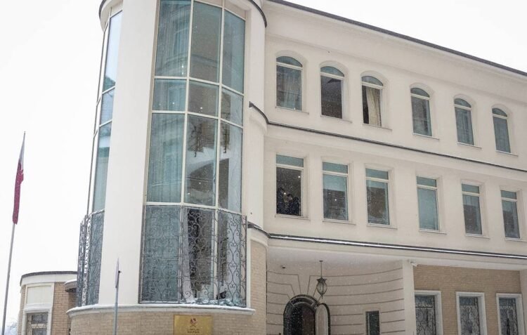 Kiyevdə səfirliyə ziyan – Rusiya rəsmi açıqlaması