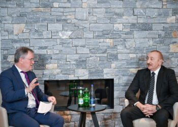 Prezident İlham Əliyev Rassel Hardi ilə görüşdü