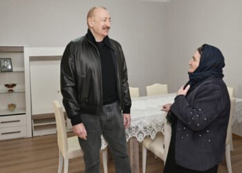 Prezidentlə Ağdərə sakininin səmimi söhbəti – VİDEO