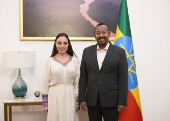 Leyla Əliyeva Efiopiyanın Baş naziri ilə görüşdü