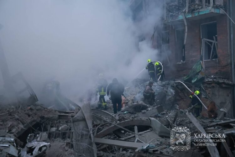 Rusiya Xarkova zərbə endirdi, yaralılar var – VİDEO