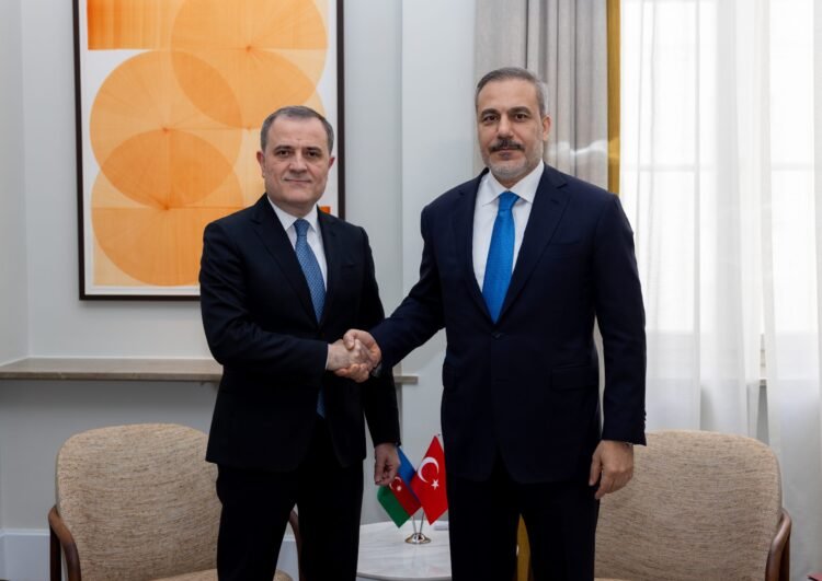 Ceyhun Bayramov Hakan Fidanla danışdı