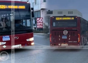 Dayanacaqlarda saxlamayan 525 nömrəli avtobusun sürücüsü İŞDƏN ÇIXARILDI