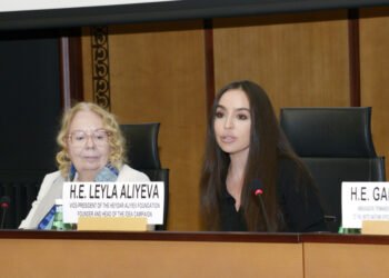 Cenevrədə Xəzər dənizinin ekoloji problemləri müzakirə olundu – FOTOLAR