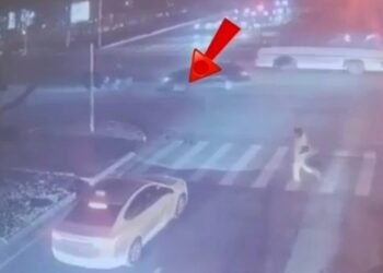 Bakıda 19 yaşlı motosiklet sürücüsünün öldüyü qəzanın YENİ GÖRÜNTÜSÜ