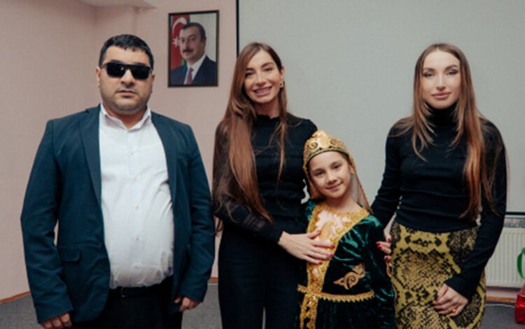Arzu və Alena Əliyevalar sığınacaqda – FOTOLAR