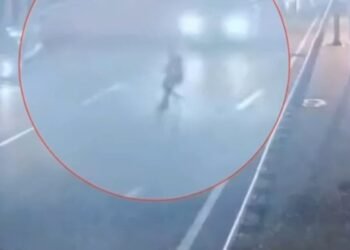 Bakıda qadının öldüyü hadisənin anbaan VİDEOSU