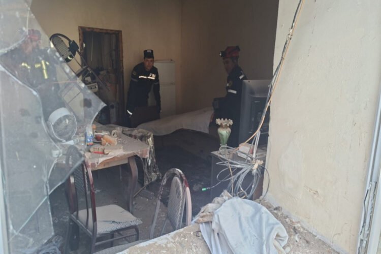 Qazaxda evdə partlayış: xəsarət alan var – VİDEO
