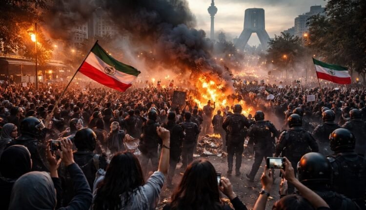 İranda müharibə başladı: alovsaçanla hücum edilir – VİDEO