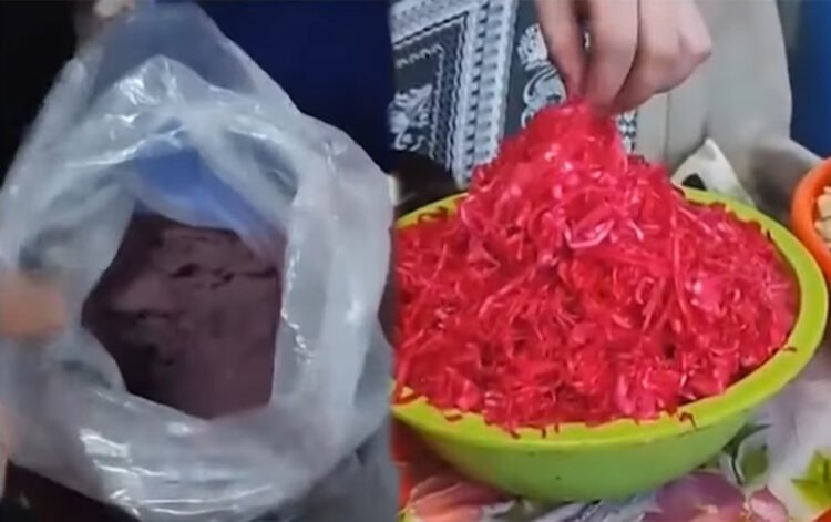 Qırmızı kələm turşuları süni rənglənir? – VİDEO