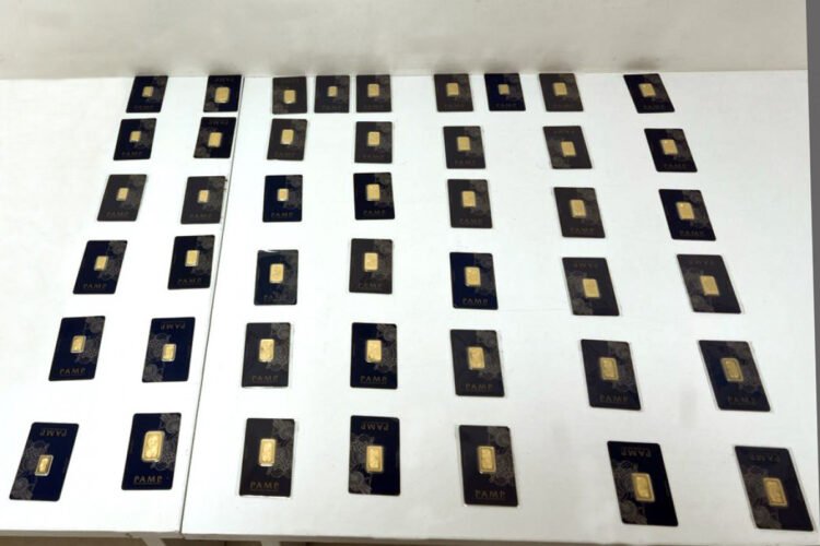 Dubaydan Bakıya 44 qızıl külçə gətirmək istədi, tutuldu – FOTO