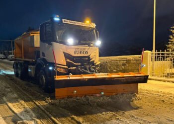 Bakı yolları qardan təmizlənir – FOTOLAR