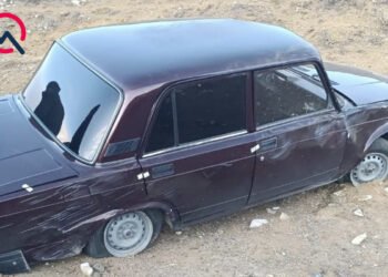 Xocalı sakinləri Goranboyda qəzaya düşdü: yaralılar var – FOTO