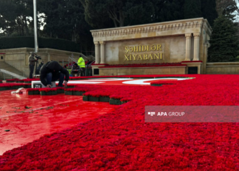 Şəhidlər Xiyabanında hazırlıqlara başlanıldı – FOTOLAR