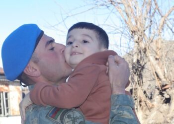 Şuşakənd ilk əsgərini qarşıladı – FOTOLAR