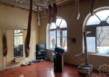 Şamaxıda yaşayış evində partlayış oldu – VİDEO