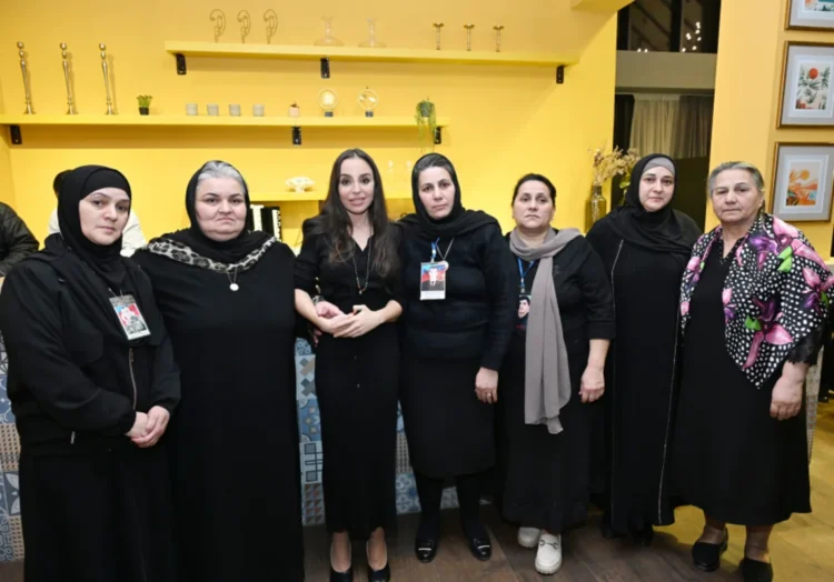 Leyla Əliyeva Qubada iftar məclisində – VİDEO