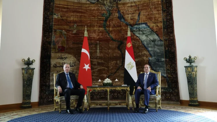 Türkiyə və Misir başçıları regional riskləri vurğuladı