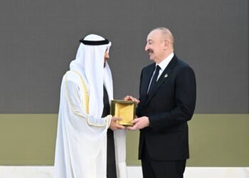 Prezident mükafata görə belə təşəkkür etdi – FOTO