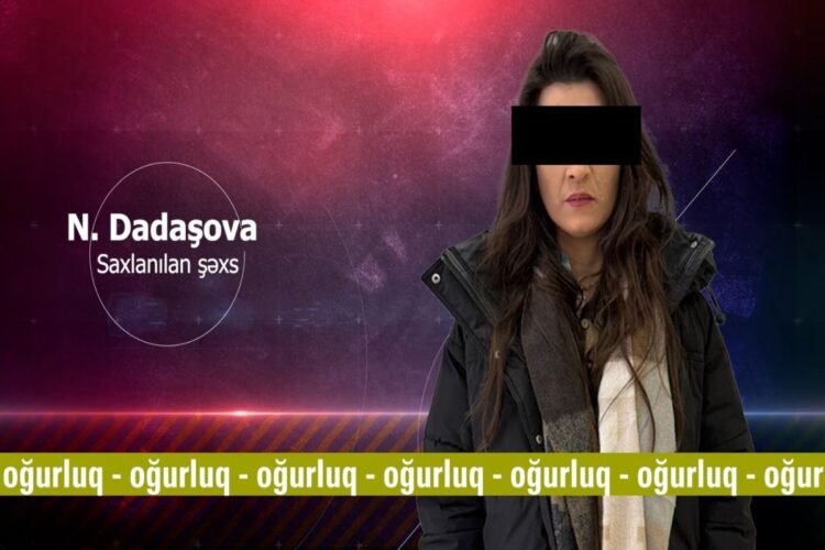 Bakıda qızıl dükanlarına qənim kəsilən qadın saxlanıldı – VİDEO
