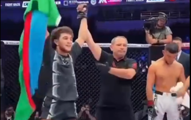 Hamı bu döyüşü gözləyirdi: həmyerlimiz qalib gəldi – Video