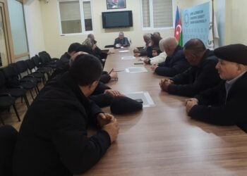 Qərbi Azərbaycan İcmasının Sumqayıt nümayəndəliyində Corat qəsəbə nümayəndəliyinin iclası keçirilib-FOTOLAR