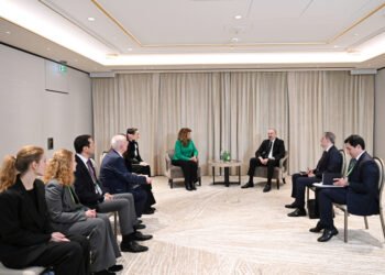 İlham Əliyev Münhendə bolqarıstanlı həmkarı ilə görüşdü – FOTOLAR