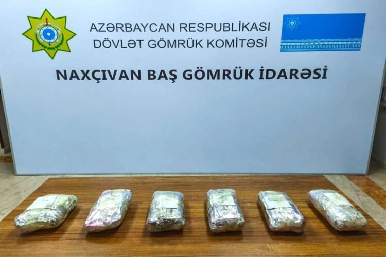 İrandan Türkiyəyə göndərilən narkotik Naxçıvanda aşkar edildi