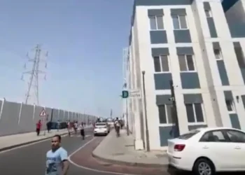 Qətərdə raket insanlar olan əraziyə düşdü – ANBAAN GÖRÜNTÜLƏR