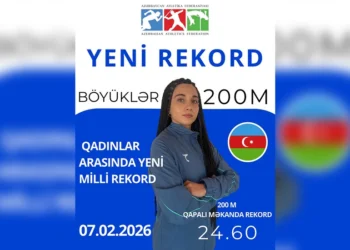 Lamiyə Vəliyeva rekorda imza atdı