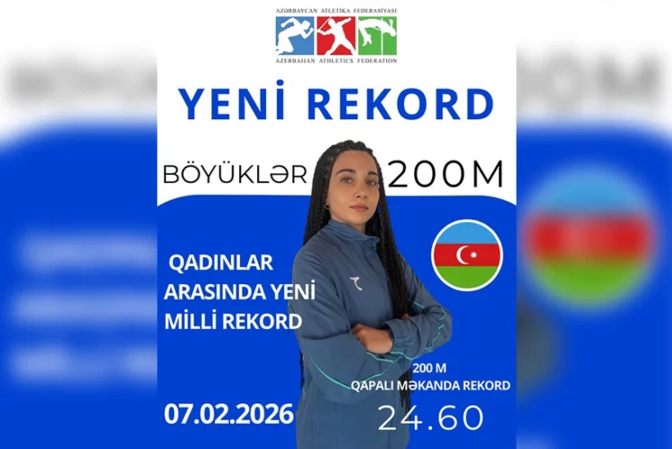 Lamiyə Vəliyeva rekorda imza atdı
