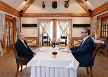 Prezidentlər qeyri-rəsmi səhər yeməyində iştirak etdilər – FOTO