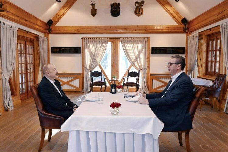 Prezidentlər qeyri-rəsmi səhər yeməyində iştirak etdilər – FOTO