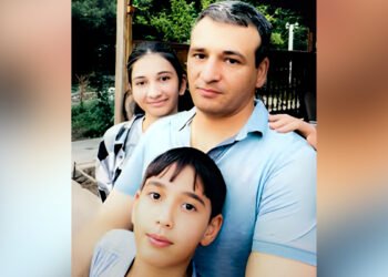 Polad Həşimovun övladları ilə son FOTOSU