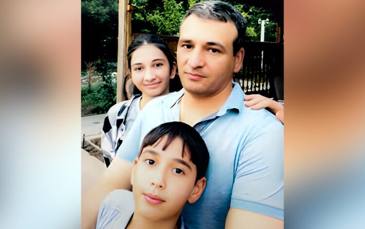 Polad Həşimovun övladları ilə son FOTOSU