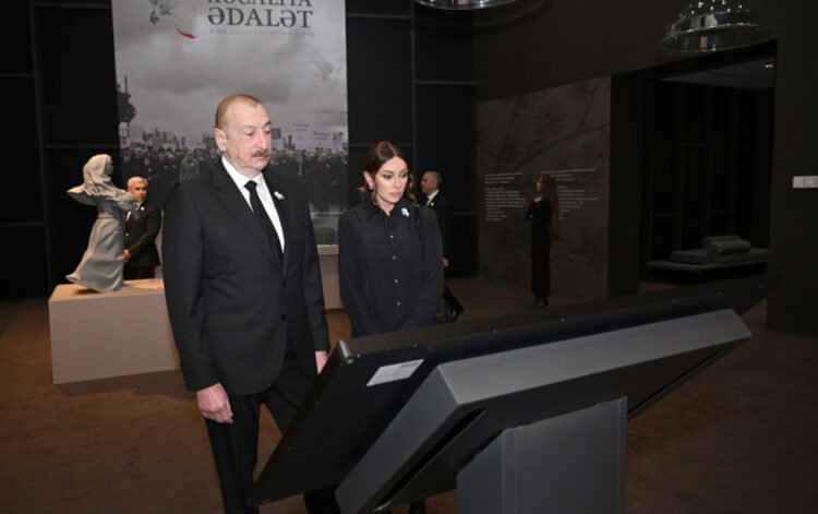 Prezident Xocalı Soyqırımı Memorialının açılışında iştirak etdi – VİDEO