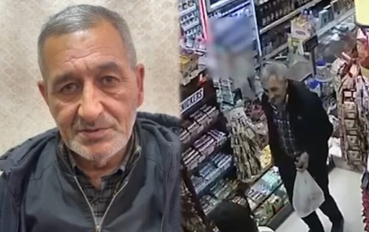 Oğurladığı bank kartı ilə evinə bazarlıq etdi – VİDEO