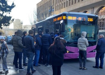 Bu marşrut xətti üzrə avtobuslar yeniləndi – FOTOLAR