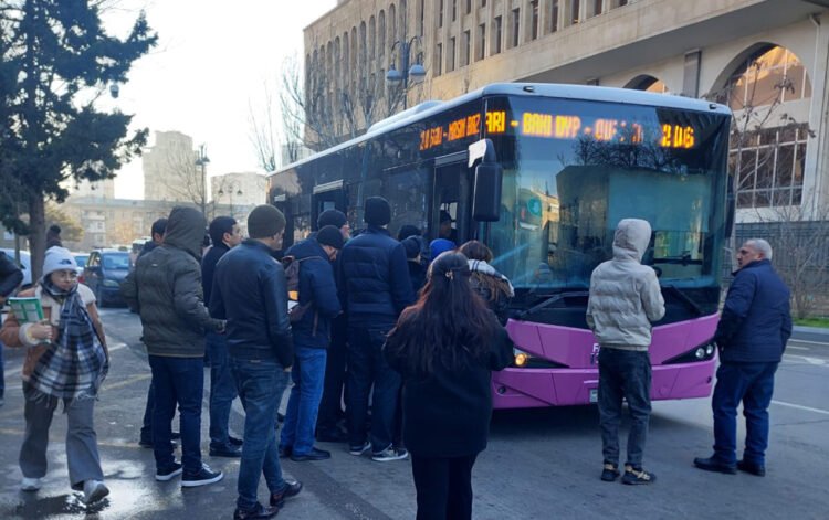 Bu marşrut xətti üzrə avtobuslar yeniləndi – FOTOLAR