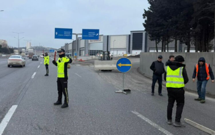 Sürücülərin nəzərinə: bu yol bağlıdır