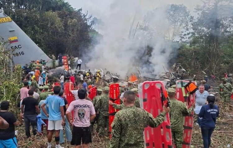 Dəhşətli qəza: Kolumbiyada ölənlərin sayı 66-ya çatdı