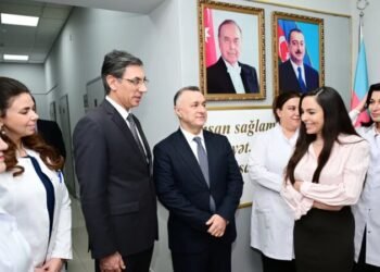 Leyla Əliyeva Bakı Şəhər Narkoloji Mərkəzində – FOTOLAR