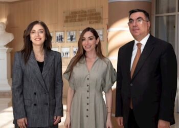 Arzu Əliyeva Bakı Ali Neft Məktəbində — FOTOLAR